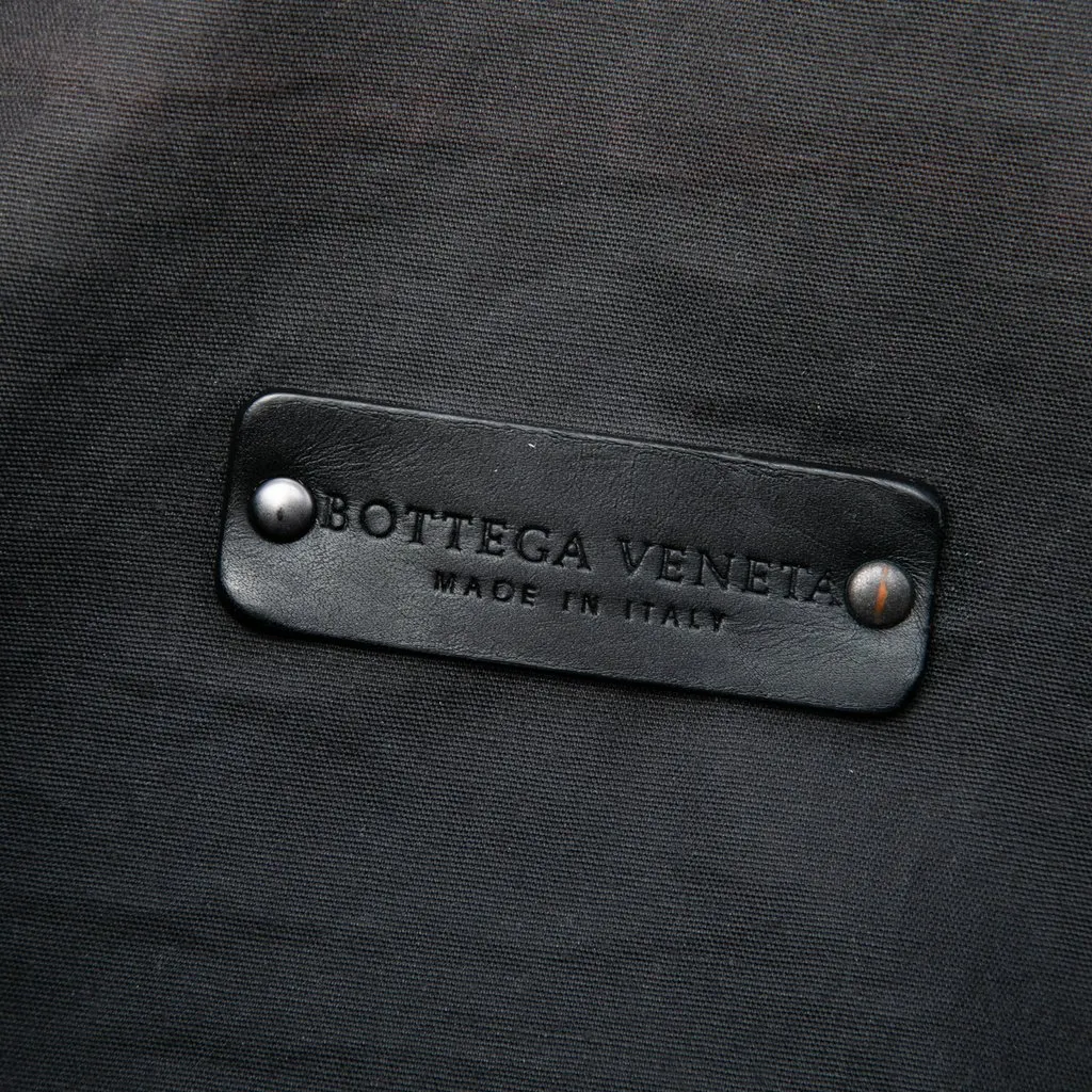Bottega Veneta Nappa Intrecciato Business Bag Black Leather Very good - Box View