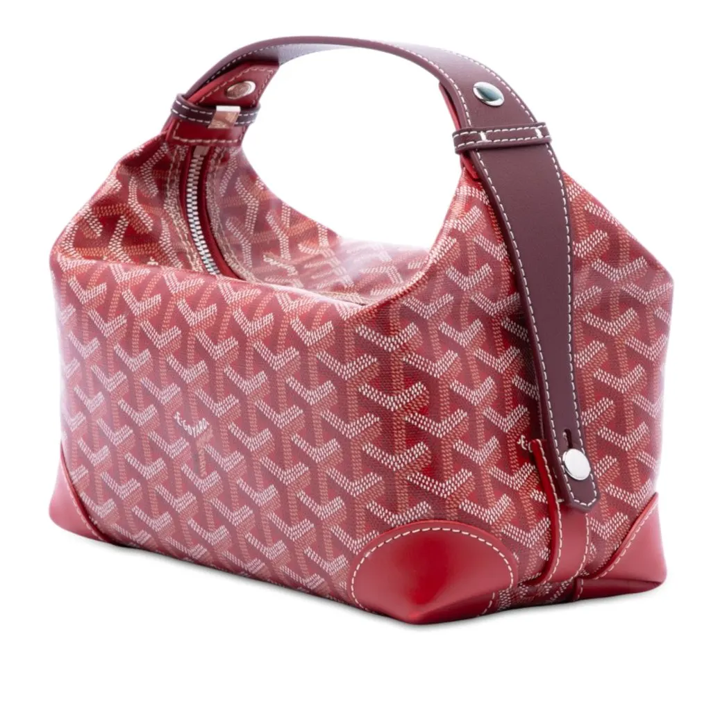 Goyard Goyardine Bowling Toiletry 25 Red Very good - Back View