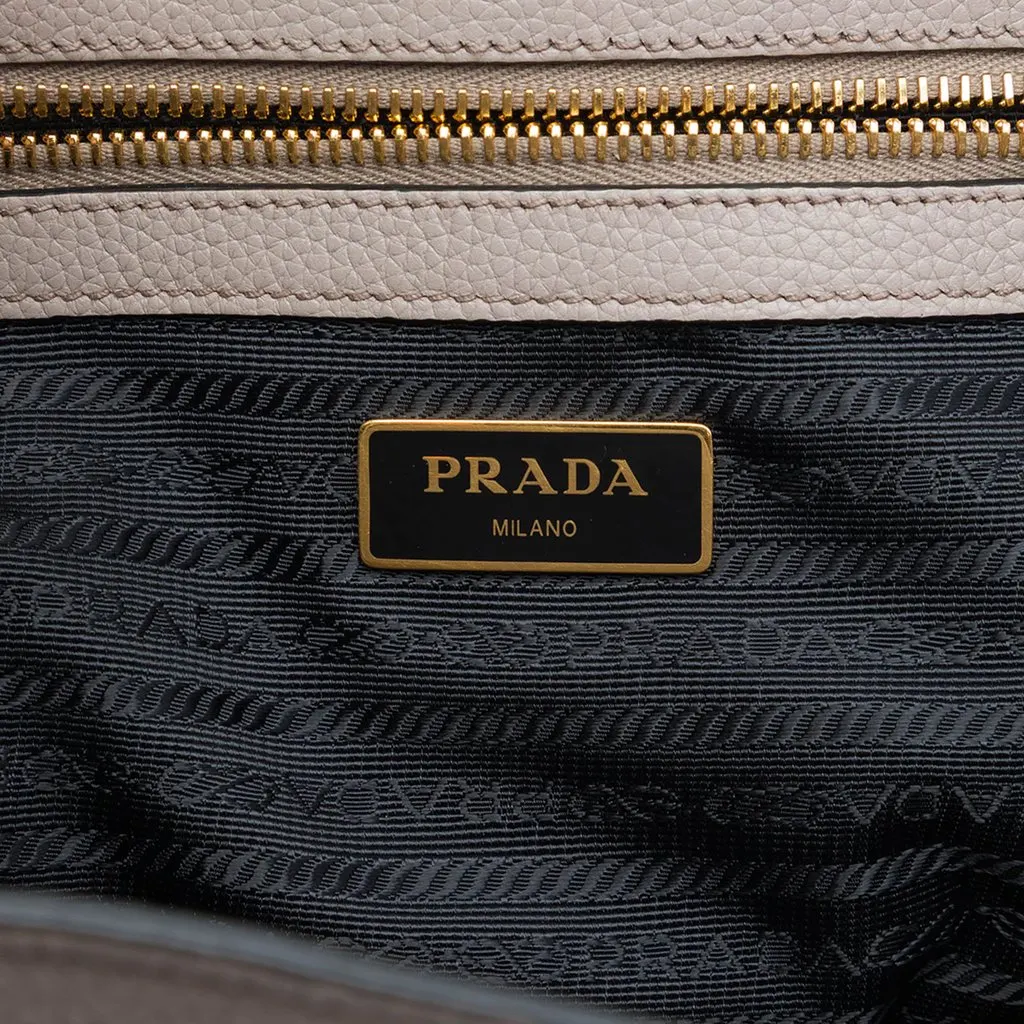 Prada Vitello Phenix Satchel MultiColor Leather Very good - Box View