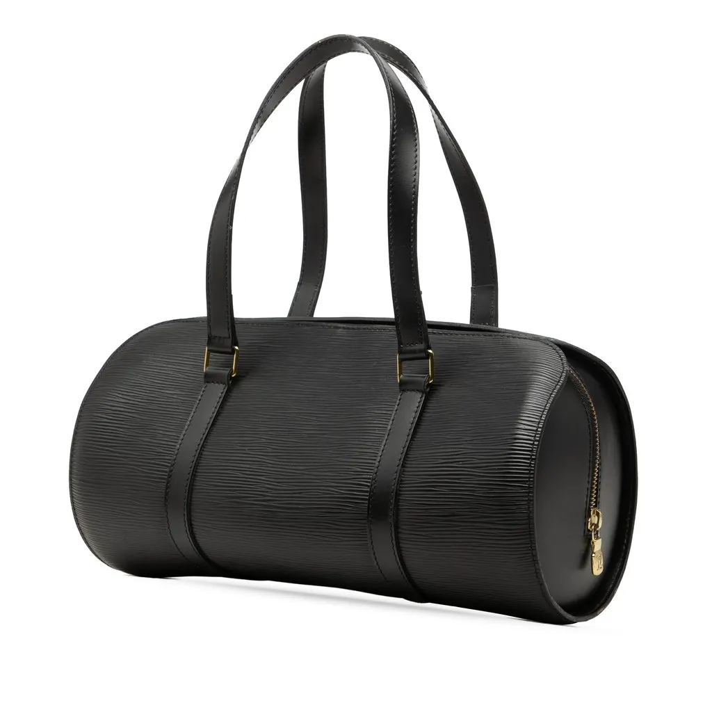 Louis Vuitton Epi Soufflot Black Leather Very good - Back View