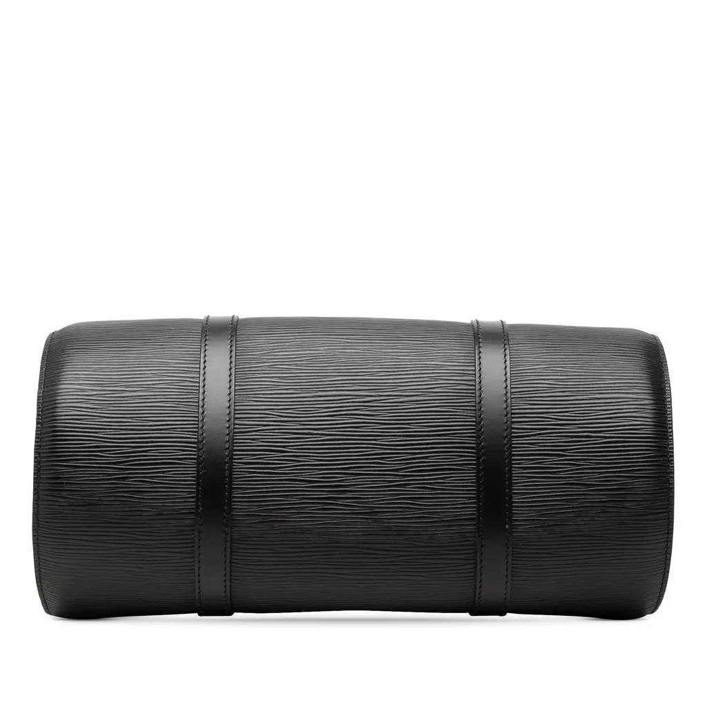 Louis Vuitton Epi Soufflot Black Leather Very good - Inside View
