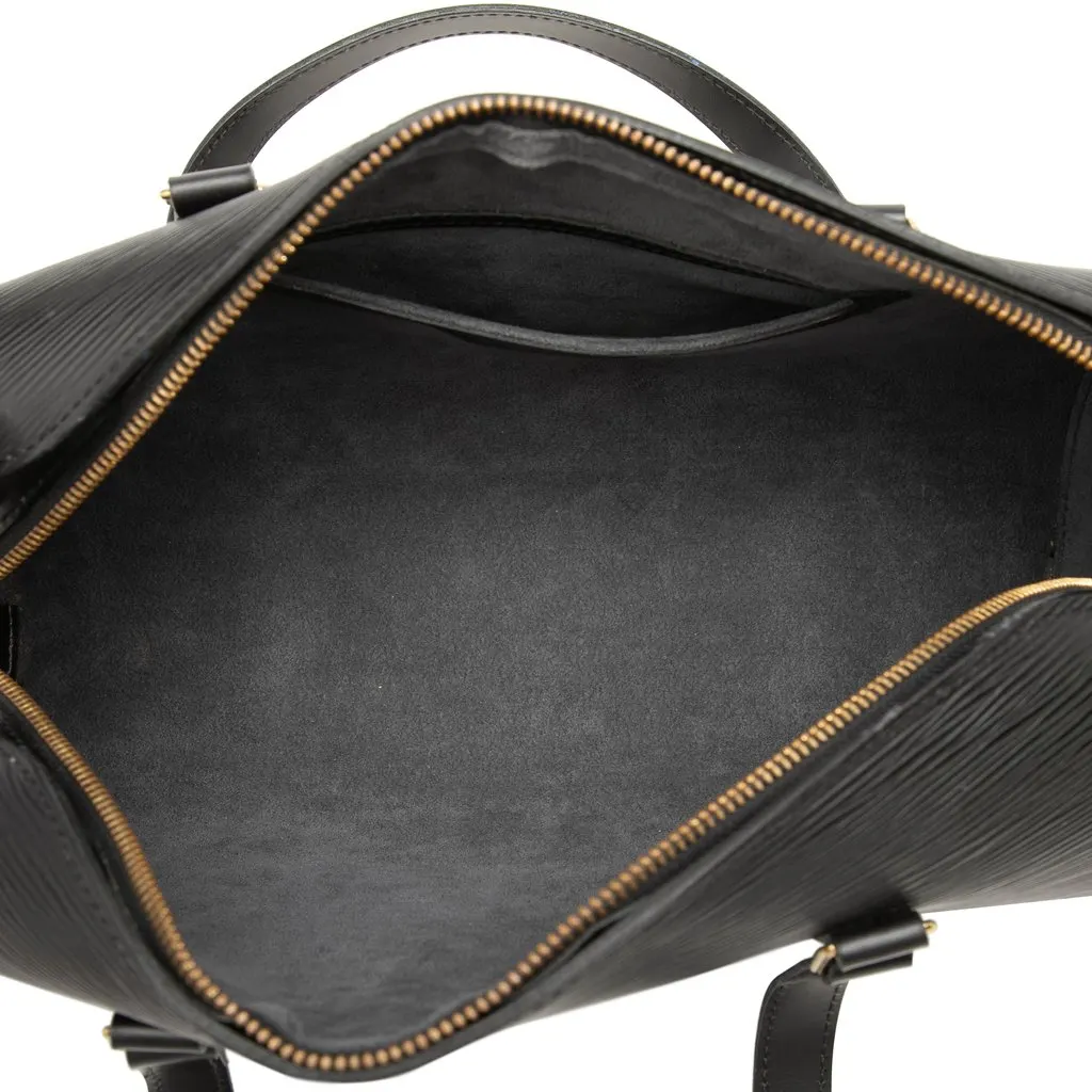 Louis Vuitton Epi Soufflot Black Leather Very good - Model View