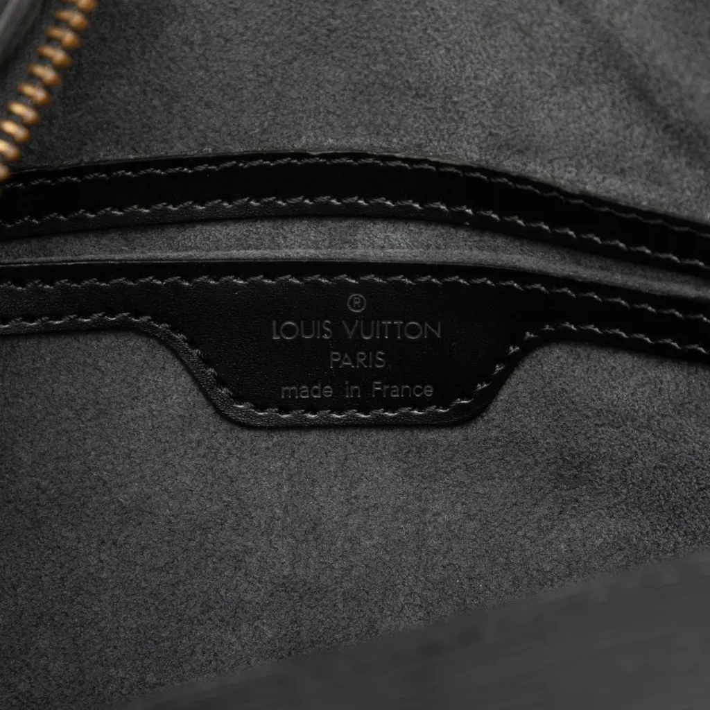 Louis Vuitton Epi Soufflot Black Leather Very good - Box View