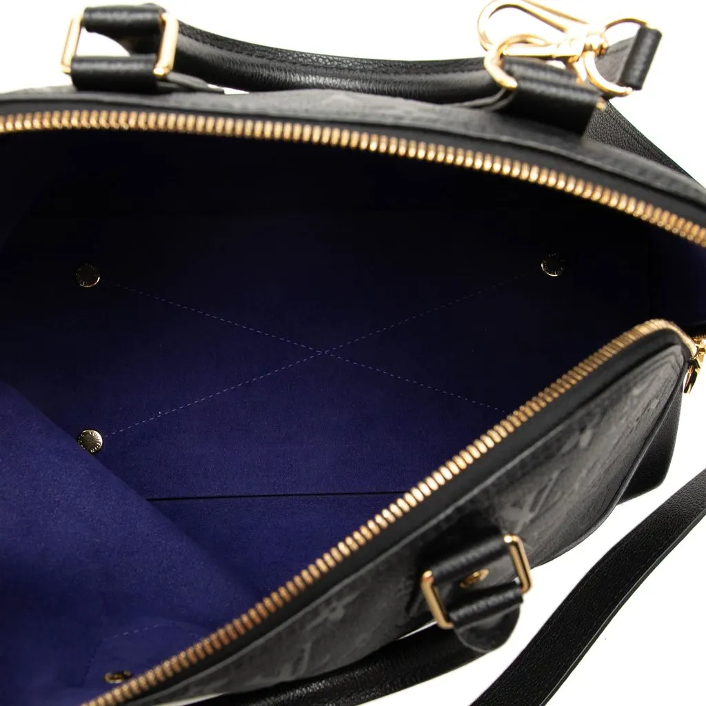 Louis Vuitton Monogram Empreinte Neo Alma PM Black Leather Good - Model View