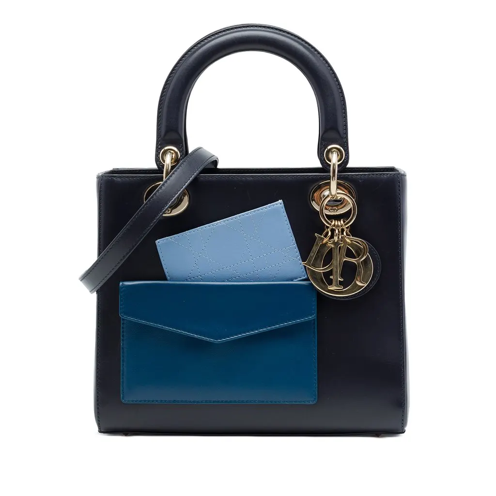 Dior Medium Calfskin Pockets Lady Dior