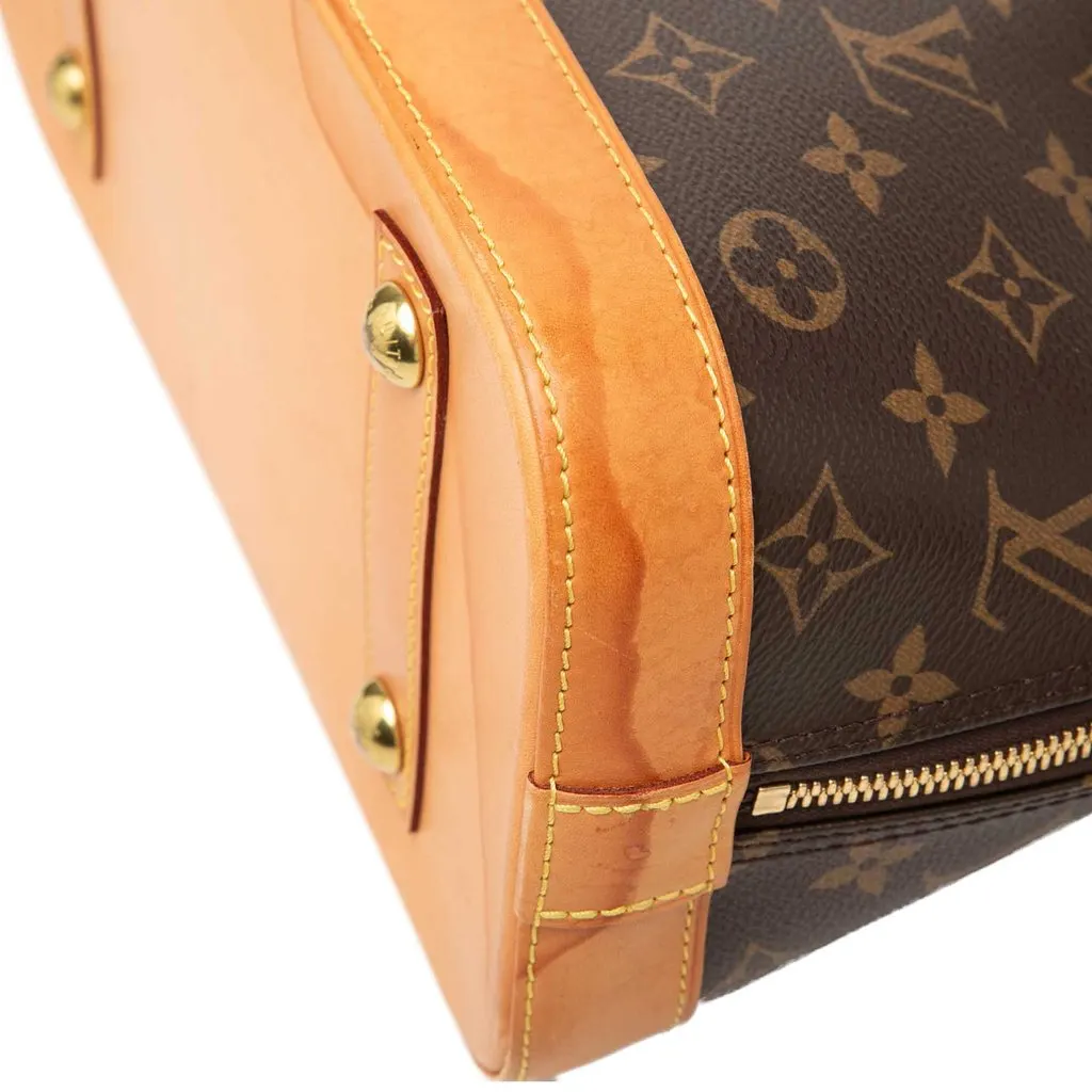 Louis Vuitton Monogram Alma PM Brown Very good - Box View