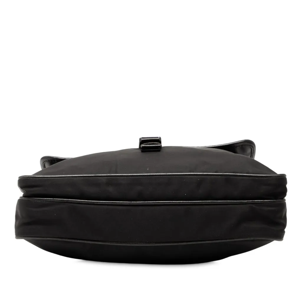 Prada Tessuto Zip Top Crossbody Black Very good - Inside View
