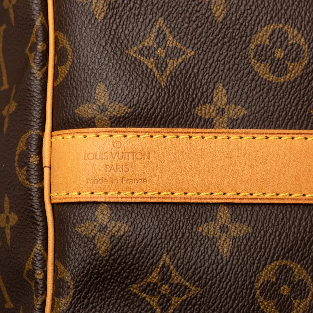 Louis Vuitton Monogram Keepall Bandouliere 55 Brown Good - Box View