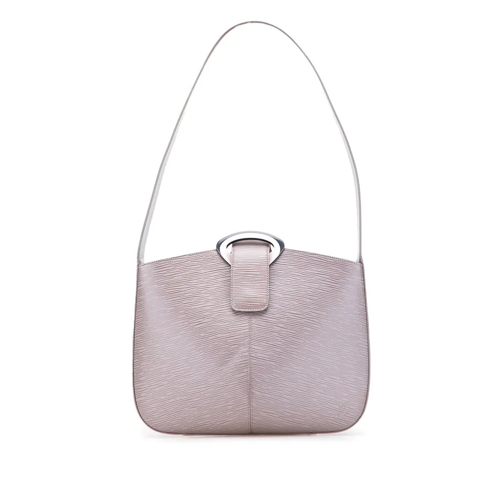 Louis Vuitton Epi Reverie Purple Leather Very good - Front View