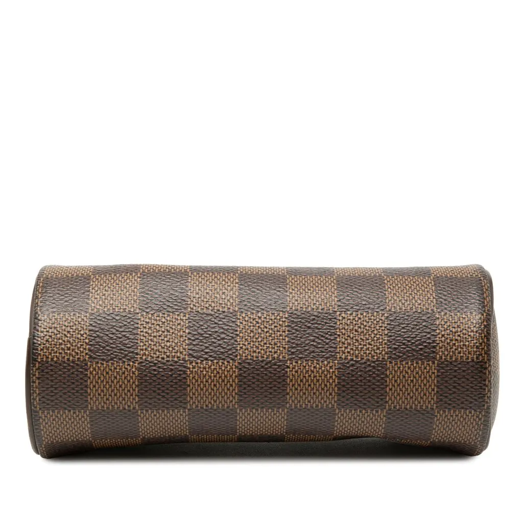 Louis Vuitton Damier Ebene Papillon Pochette Brown Good - Inside View