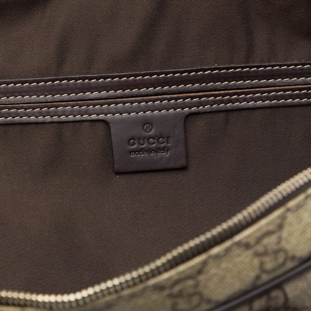 Gucci GG Supreme Business Bag Beige Canvas Good - Box View