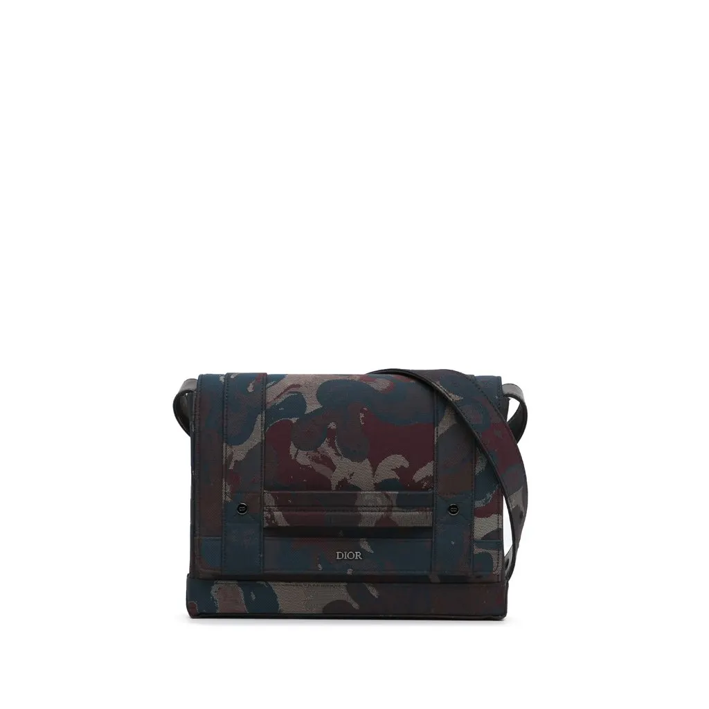 Dior x Peter Doig Messenger Bag Brown Very good - Front View