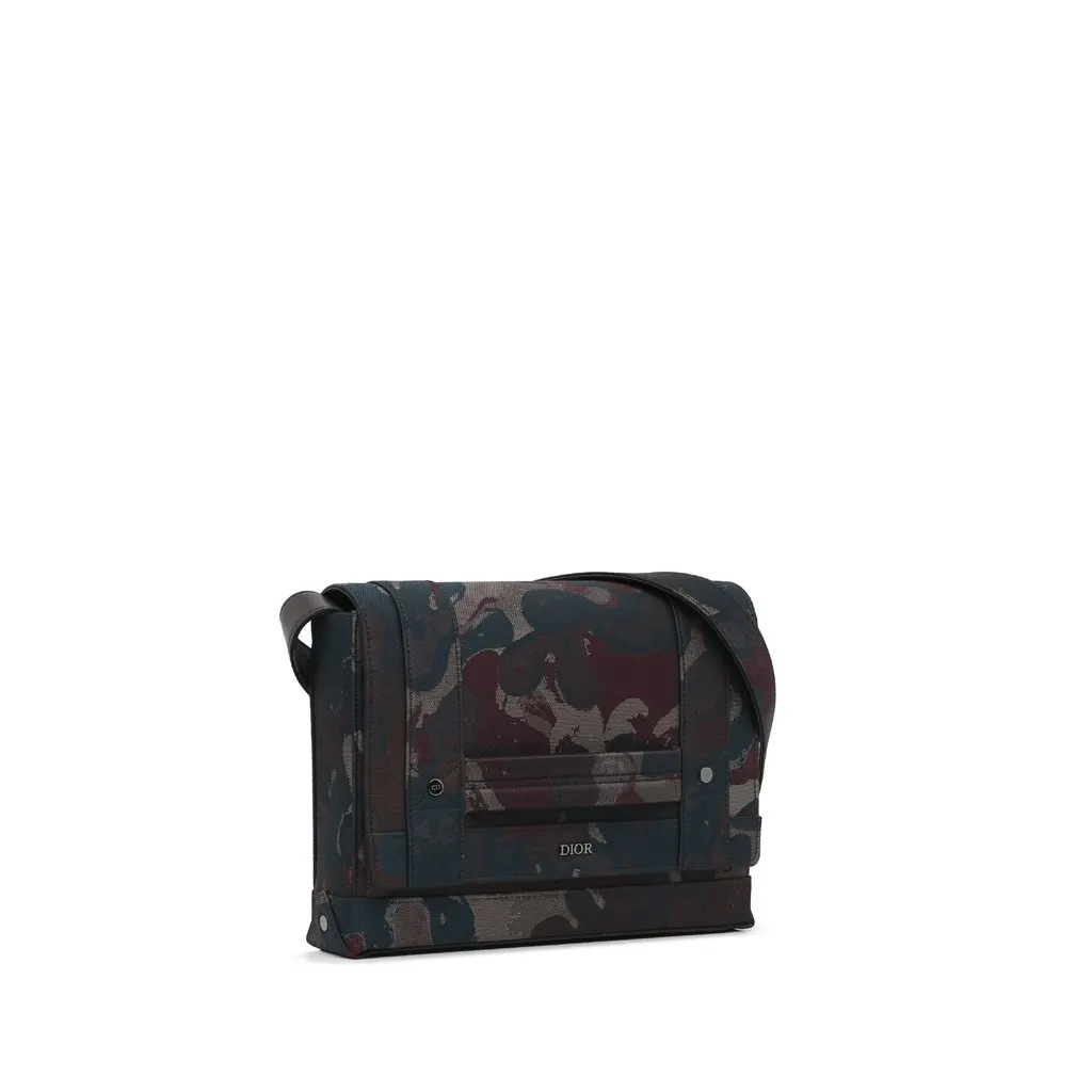 Dior x Peter Doig Messenger Bag Brown Very good - Back View
