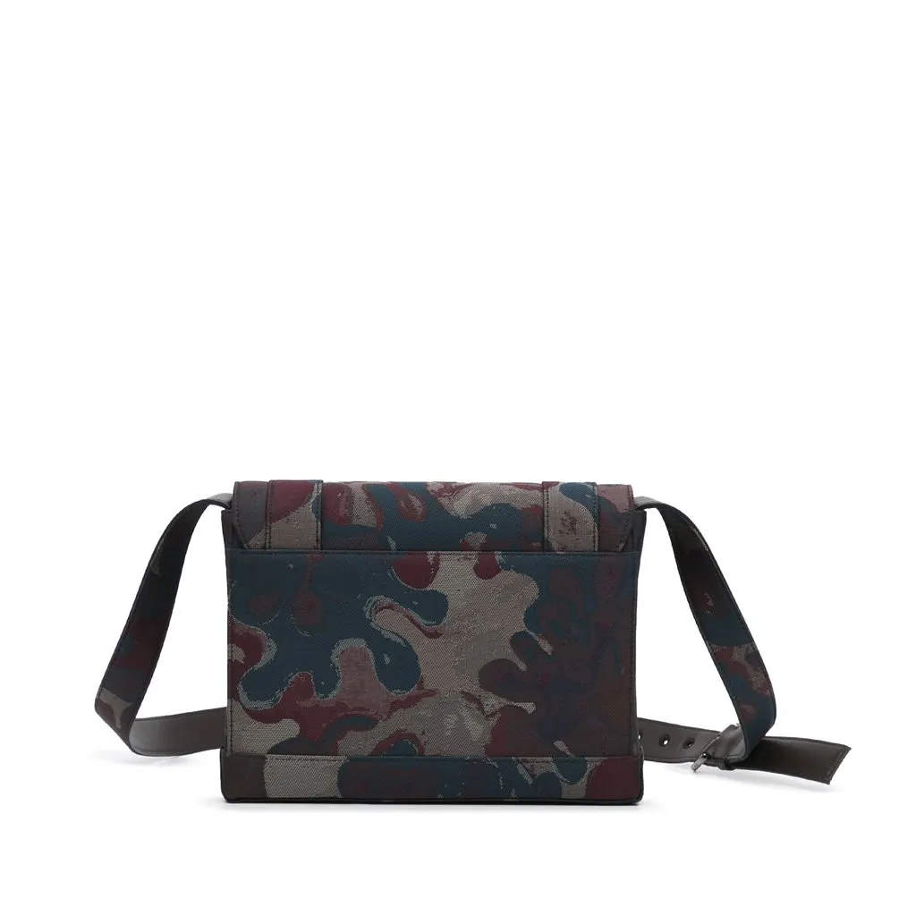 Dior x Peter Doig Messenger Bag Brown Very good - Inside View