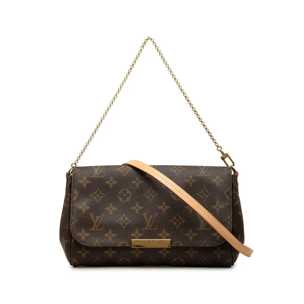 Louis Vuitton Monogram Favorite MM Brown Canvas Very good - Front View