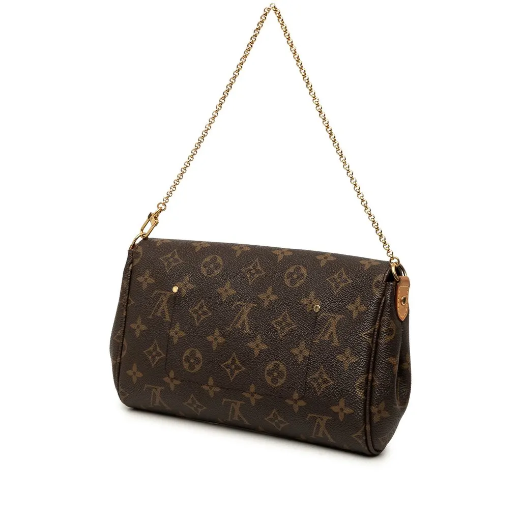 Louis Vuitton Monogram Favorite MM Brown Canvas Very good - Back View