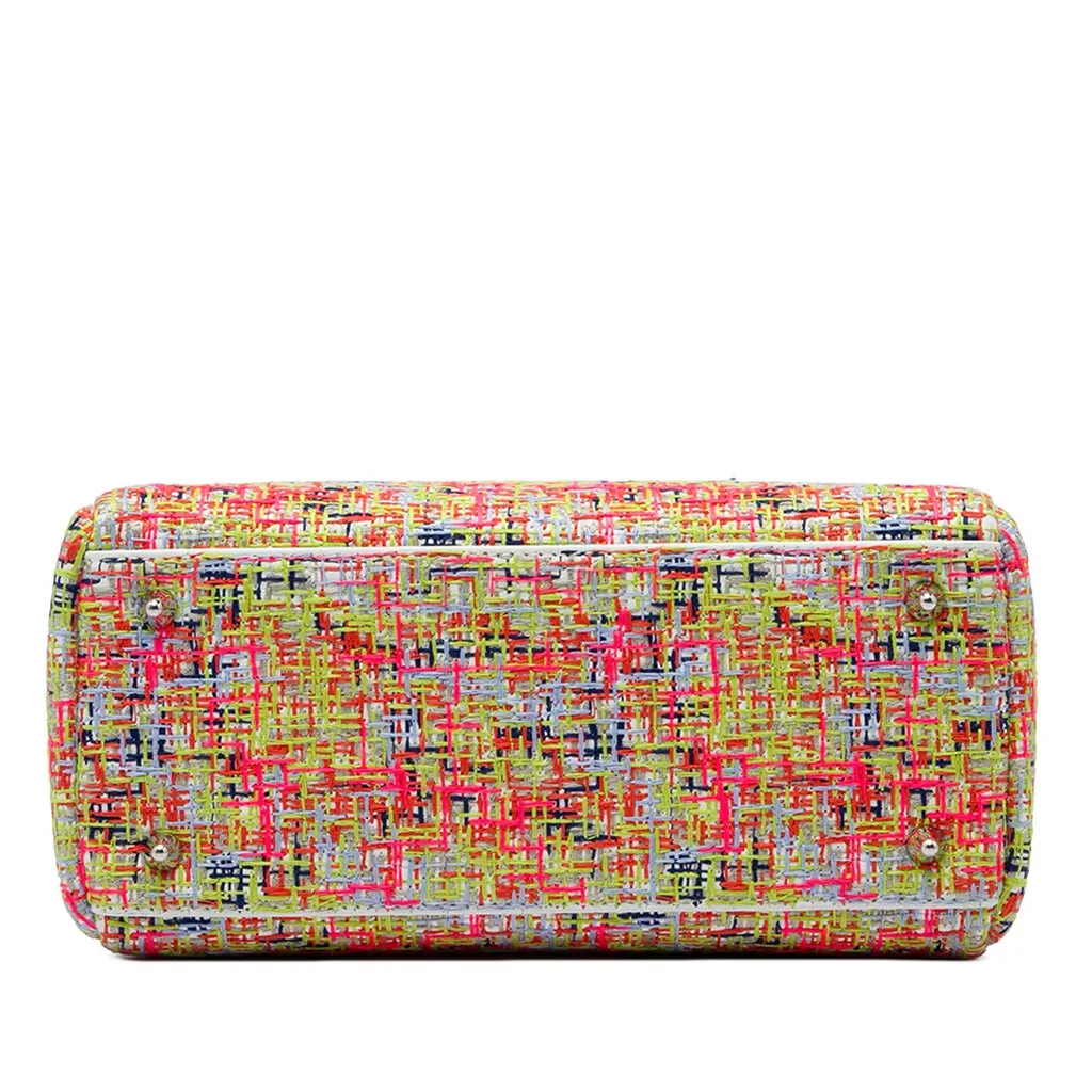 Dior Medium Multicolor Tweed Lady Dior MultiColor Tweed Very good - Inside View