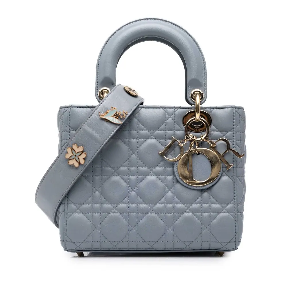 Dior Small Lambskin Cannage MyABCDior Lady Dior