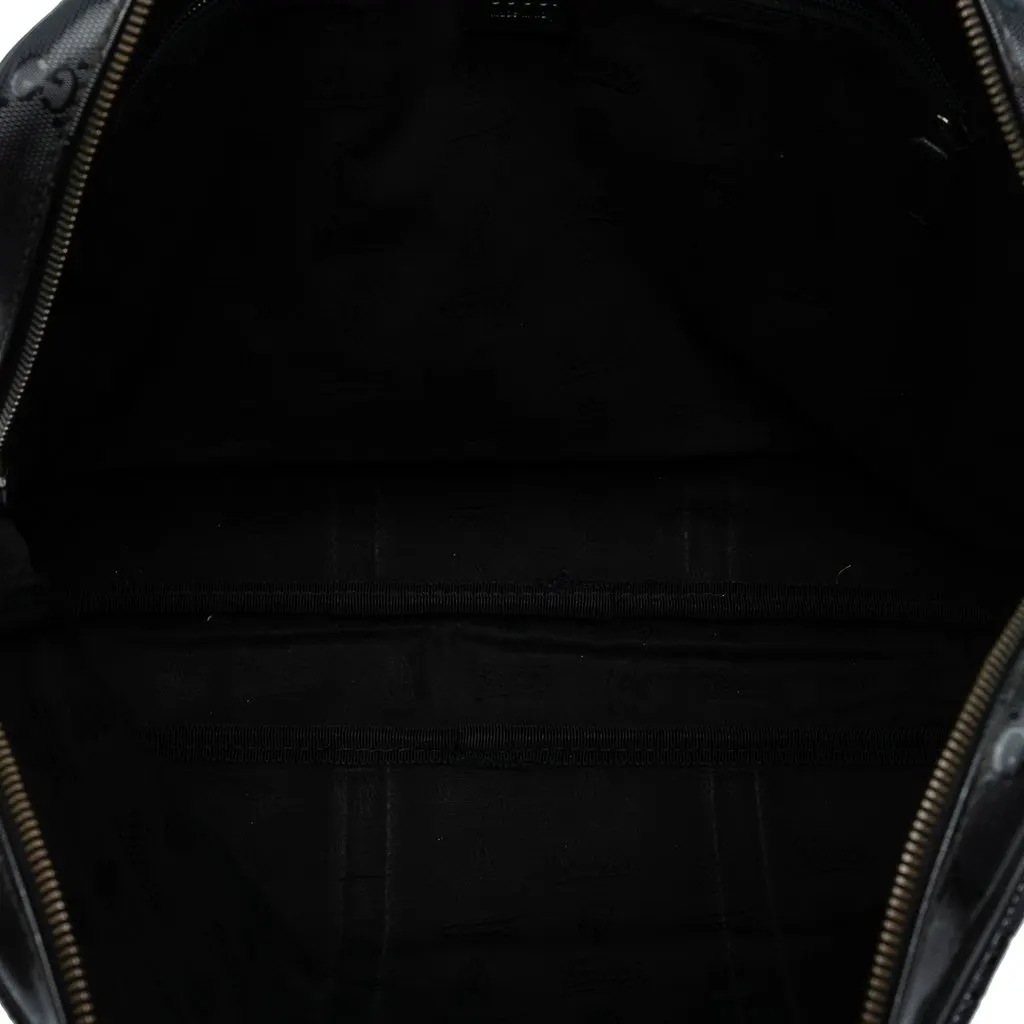 Gucci GG Imprime Business Bag Black Canvas Very good - Model View