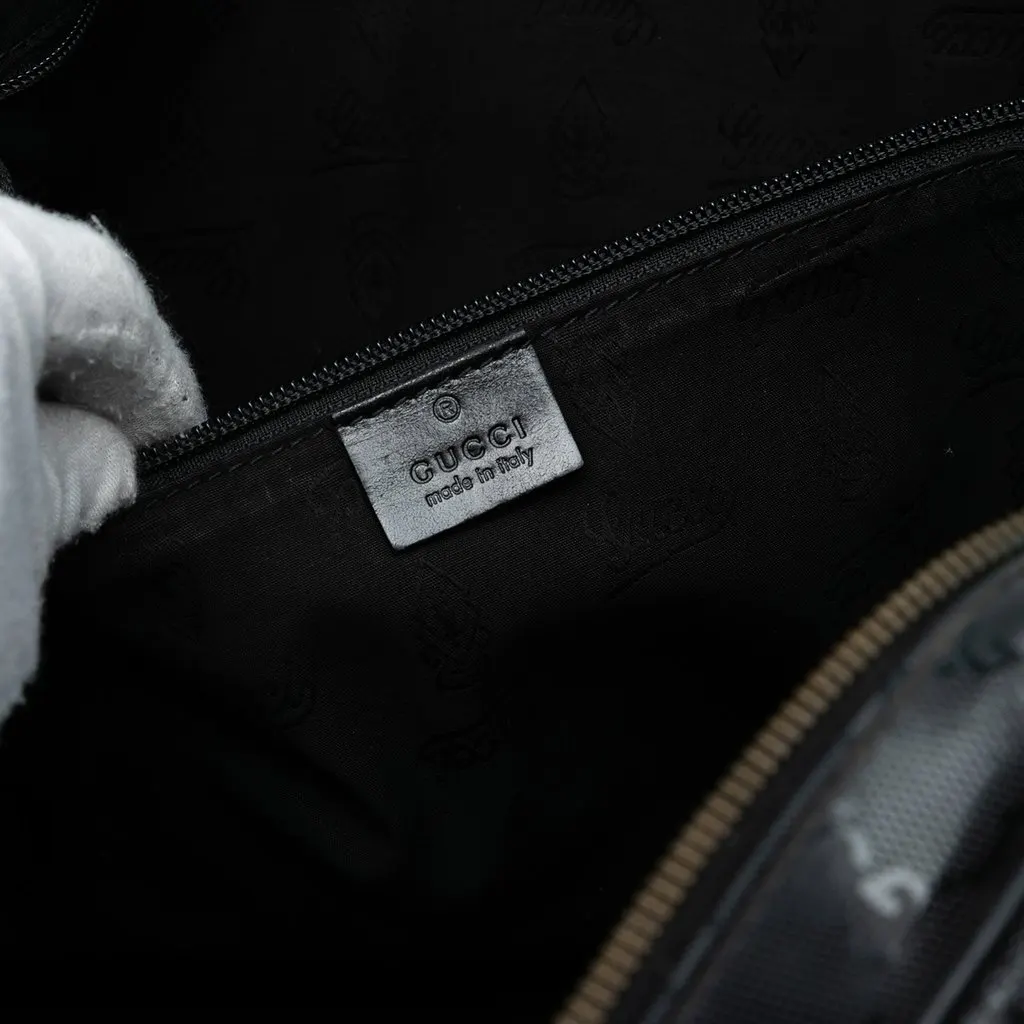 Gucci GG Imprime Business Bag Black Canvas Very good - Box View