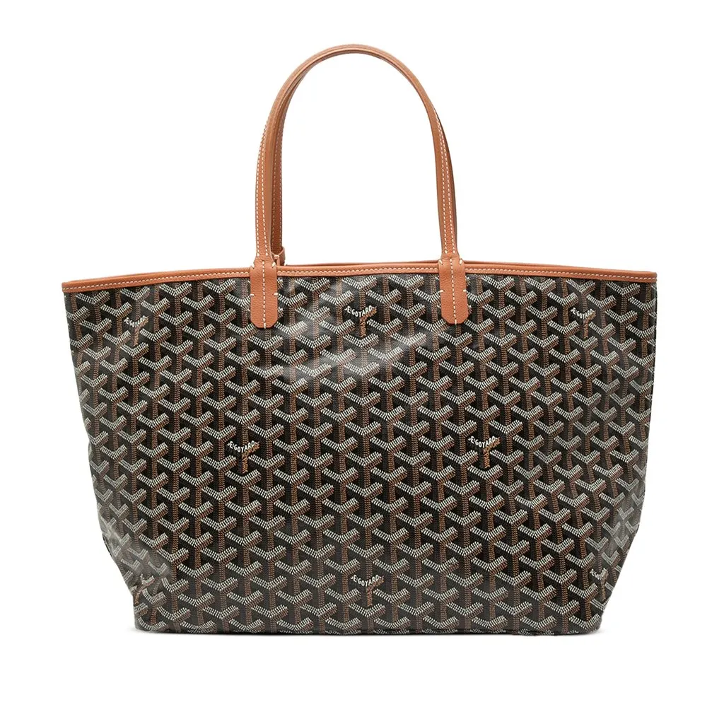 Goyard Goyardine Saint Louis PM Black Very good - Front View