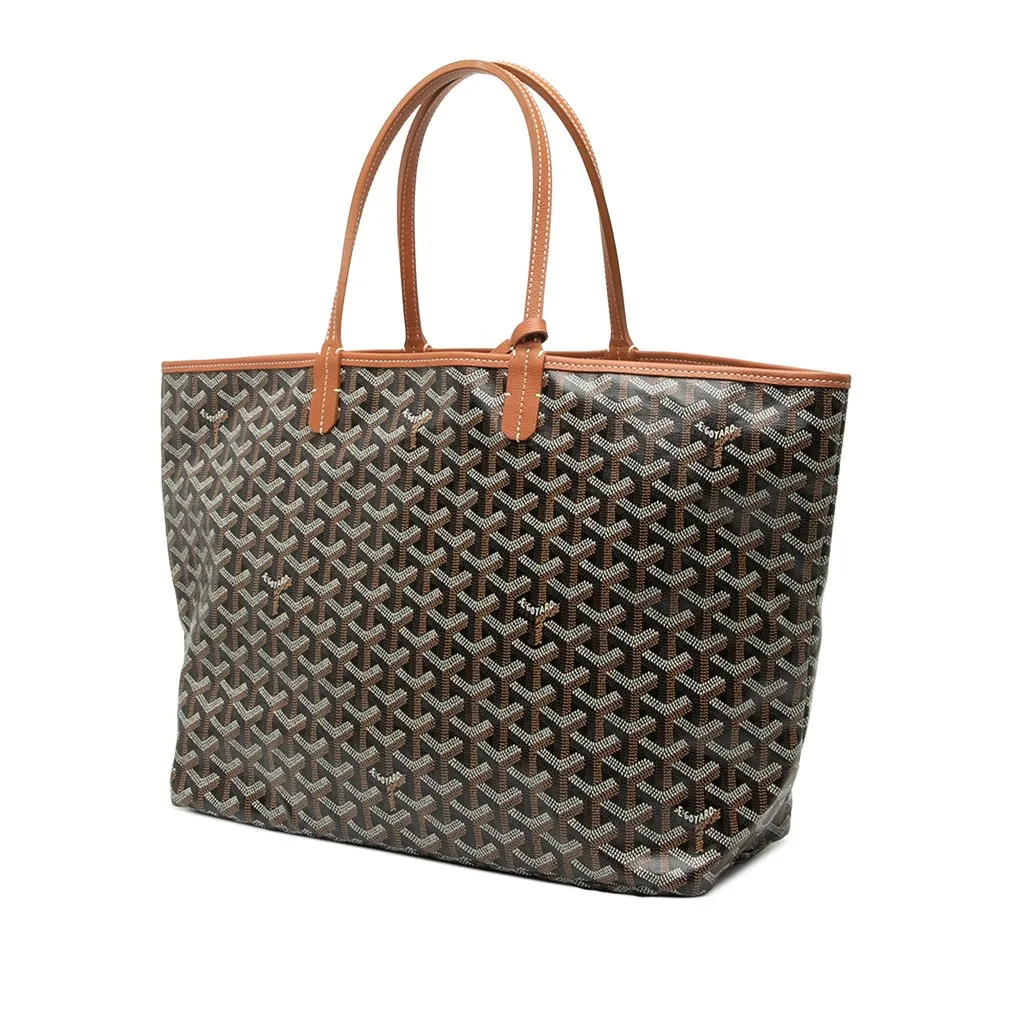 Goyard Goyardine Saint Louis PM Black Very good - Back View