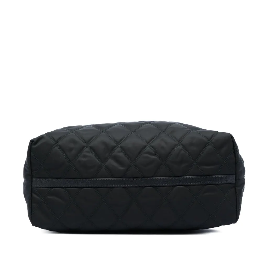 Prada Impuntu Tessuto Satchel Black Very good - Inside View