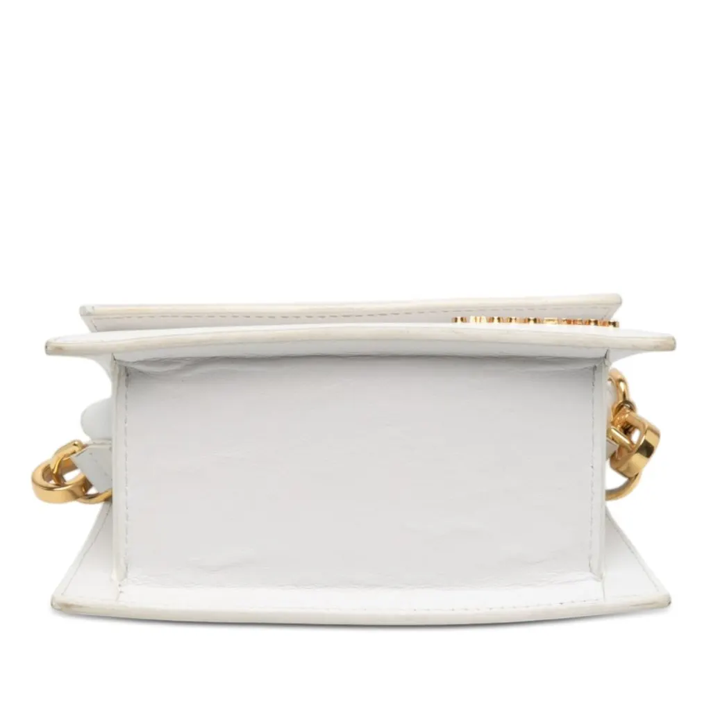 Jacquemus Leather Le Chiquito Moyen White Leather Very good - Inside View