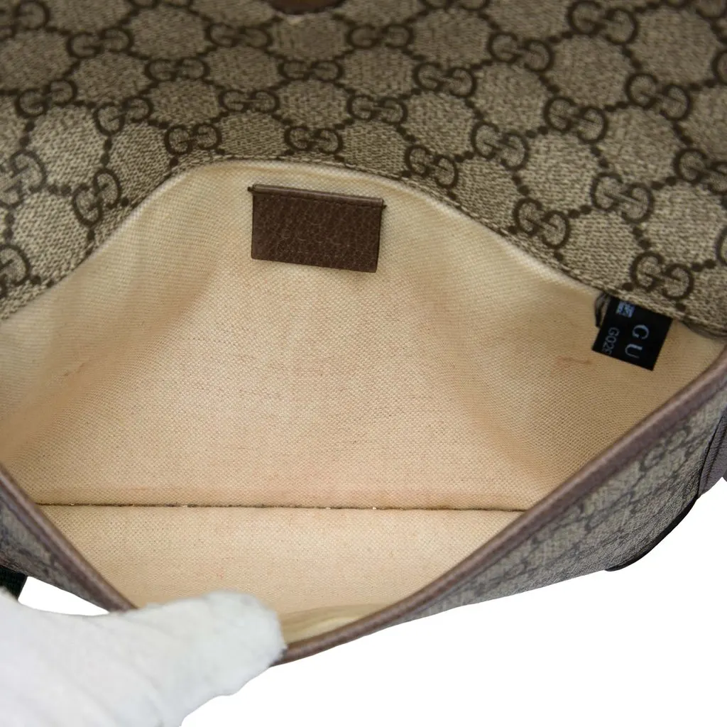 Gucci GG Supreme Web Neo Vintage Belt Bag Beige Very good - Model View