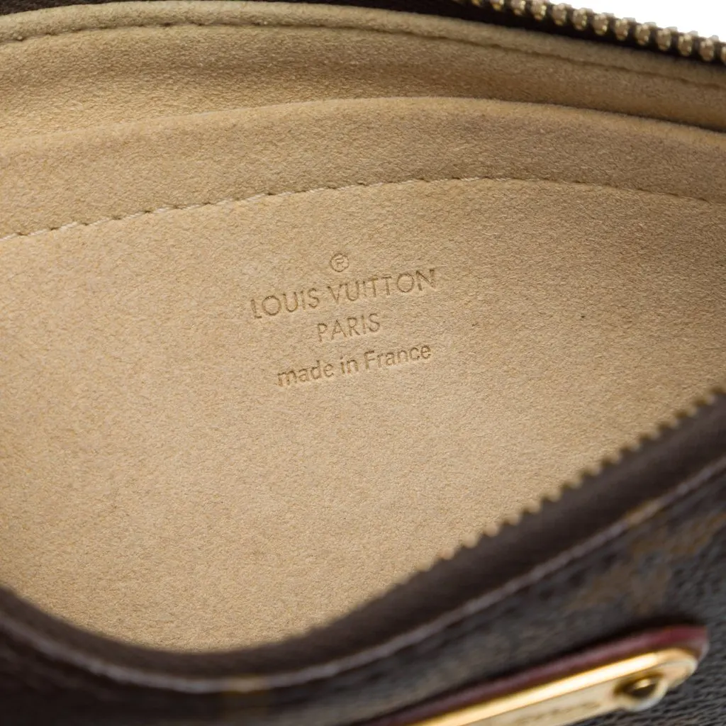 Louis Vuitton Monogram Pochette Milla MM Brown Very good - Box View