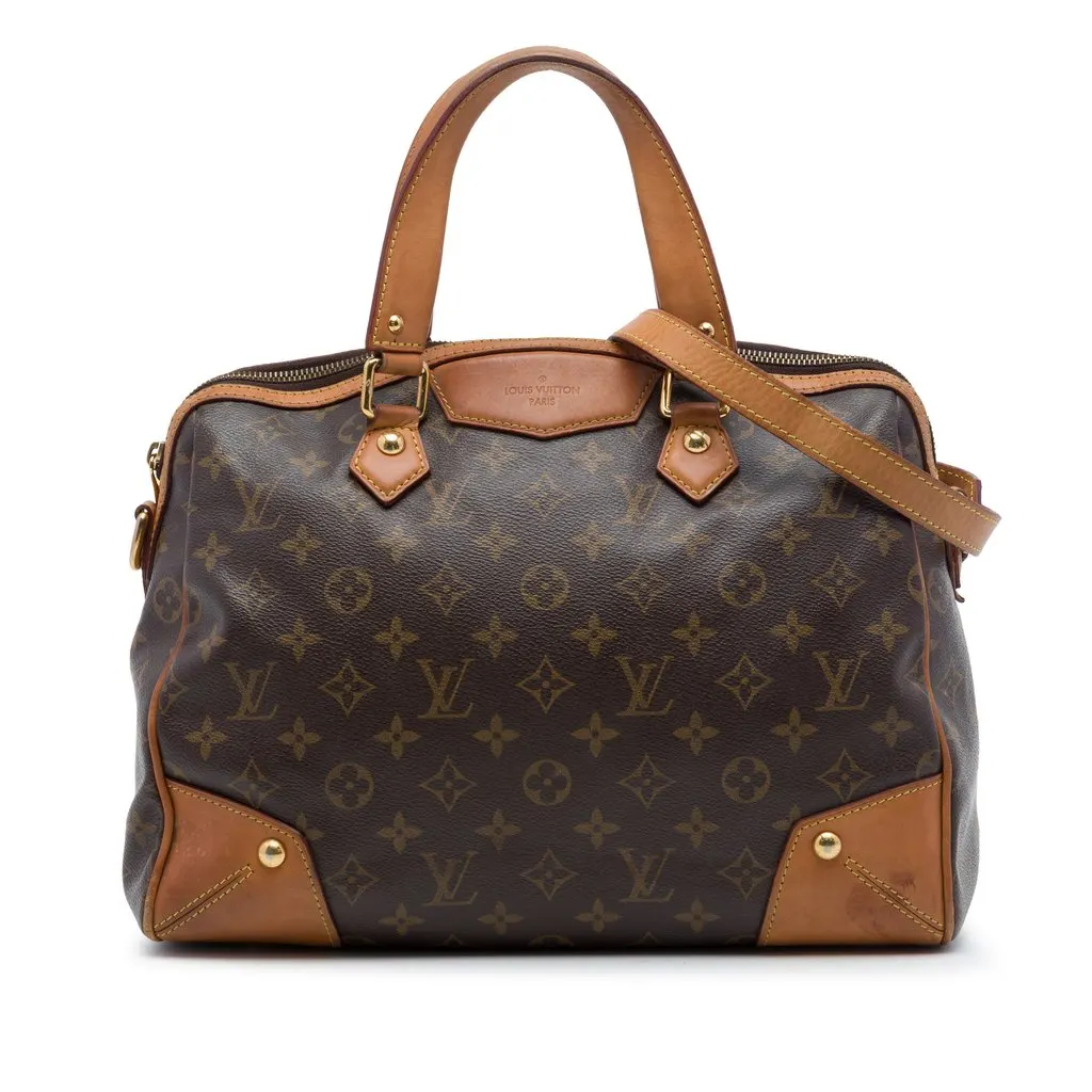 Louis Vuitton Monogram Retiro PM Brown Very good - Front View