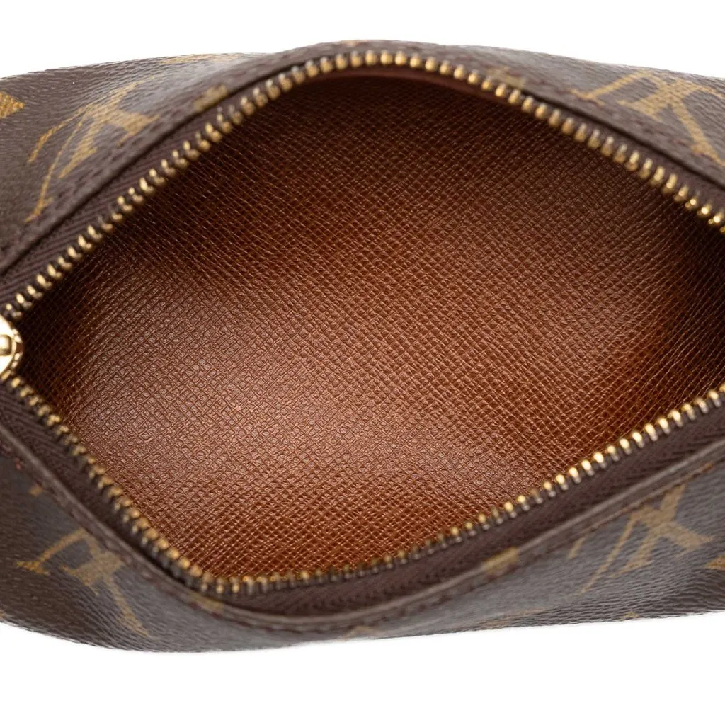 Louis Vuitton Monogram Papillon Pochette Brown Canvas Very good - Model View
