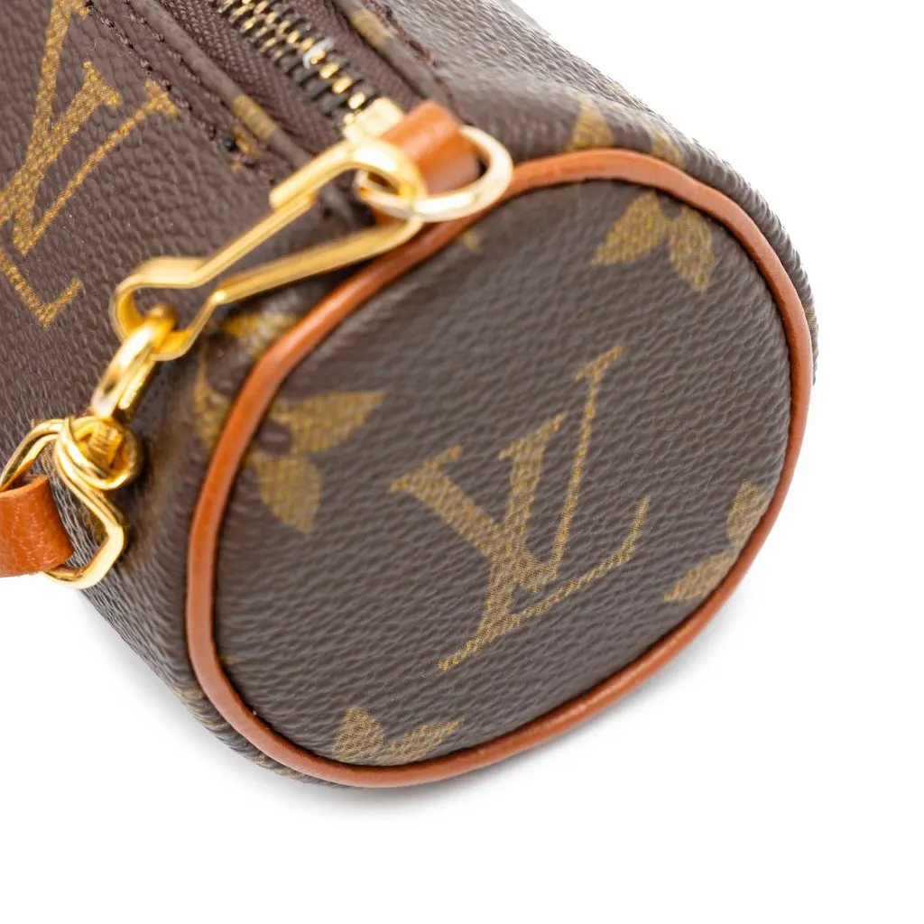 Louis Vuitton Monogram Papillon Pochette Brown Canvas Very good - Box View