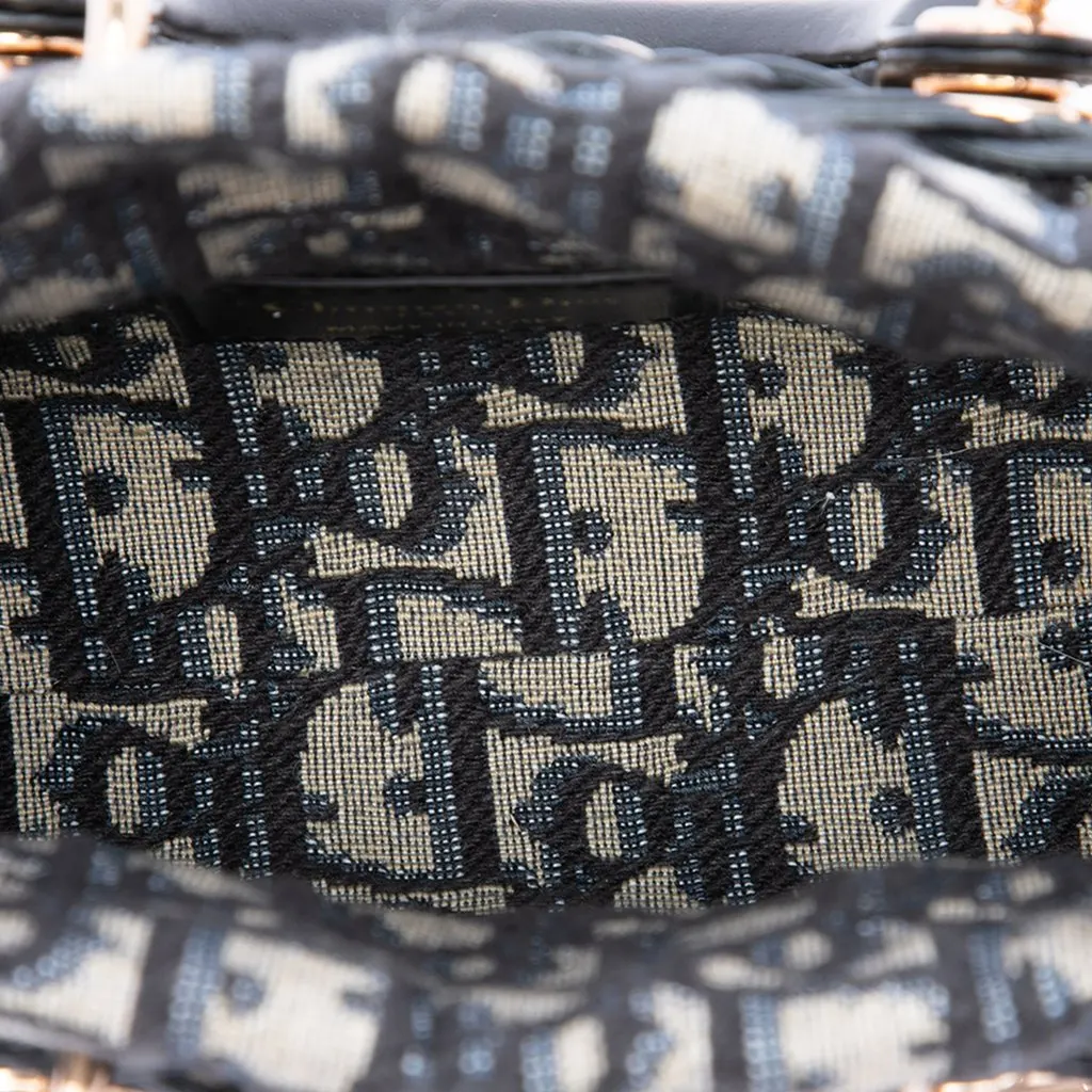 Dior Micro Wicker Oblique Lady D Joy Beige Rattan Very good - Model View