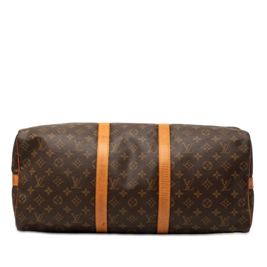 Louis Vuitton Monogram Keepall Bandouliere 50 Brown Very good - Inside View