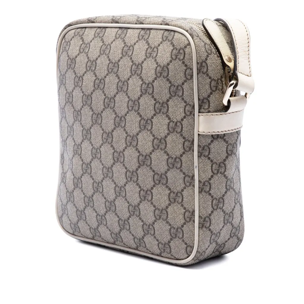 Gucci GG Supreme Crossbody Beige Very good - Back View