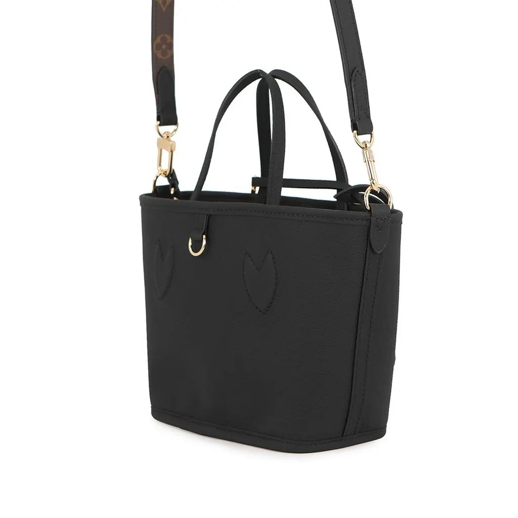Louis Vuitton Monogram Neverfull Bandouliere Inside Out BB Brown Very good - Model View