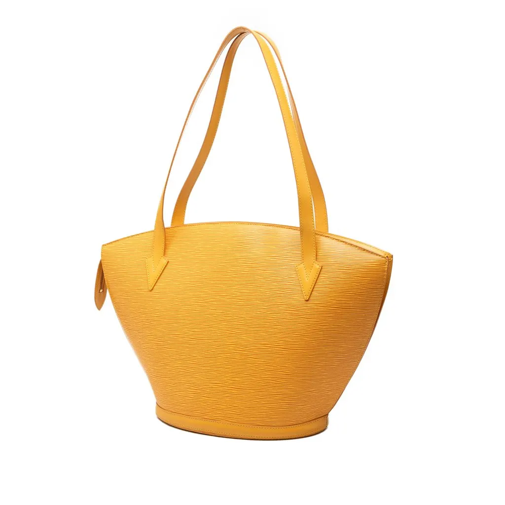 Louis Vuitton Epi Saint Jacques PM Long Strap Yellow Leather Very good - Back View