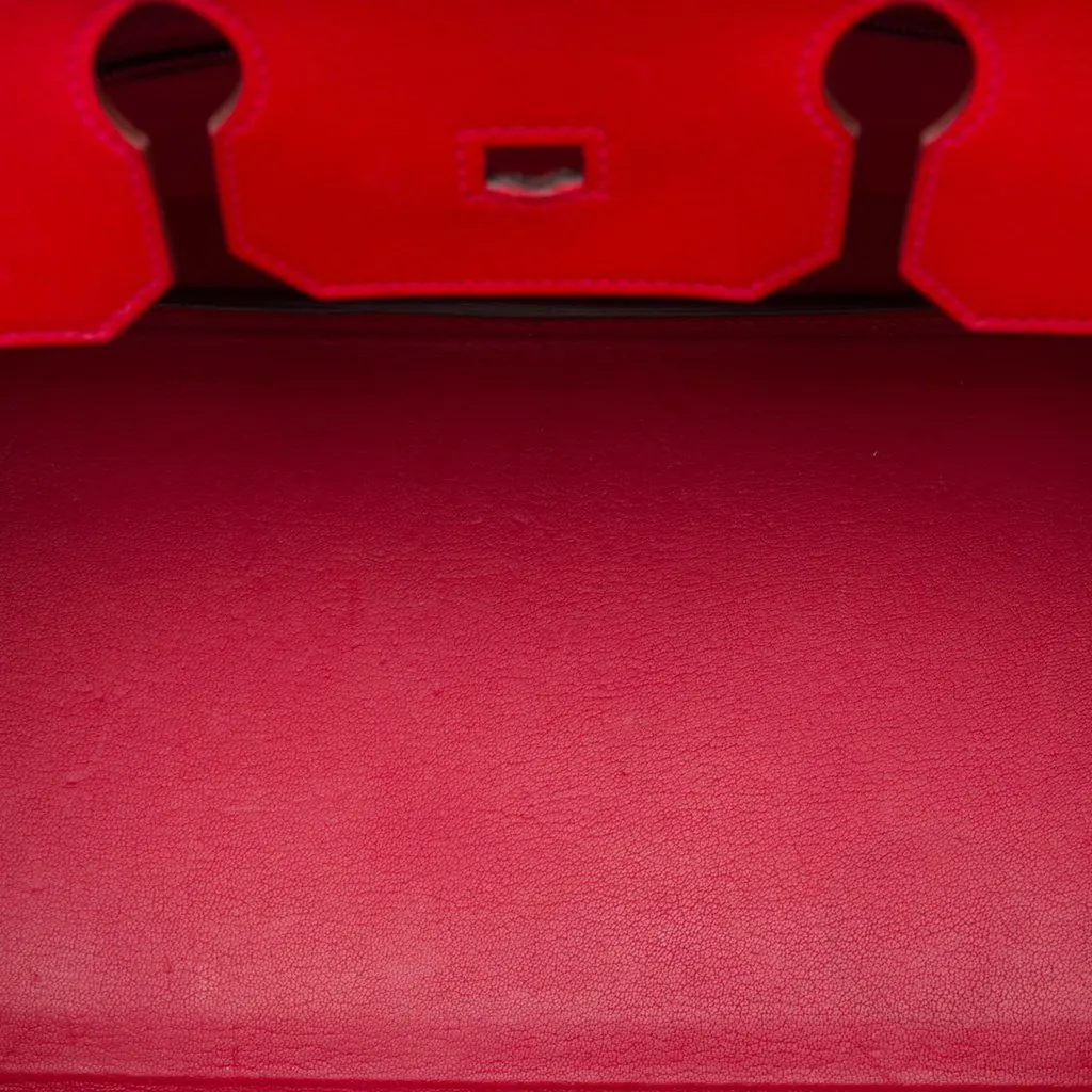 Hermès Epsom Birkin Retourne 35 Red Leather Very good - Model View