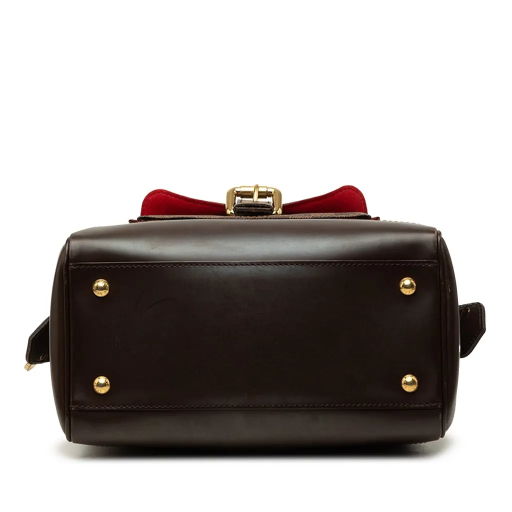 Louis Vuitton Damier Ebene Knightsbridge Brown Very good - Inside View