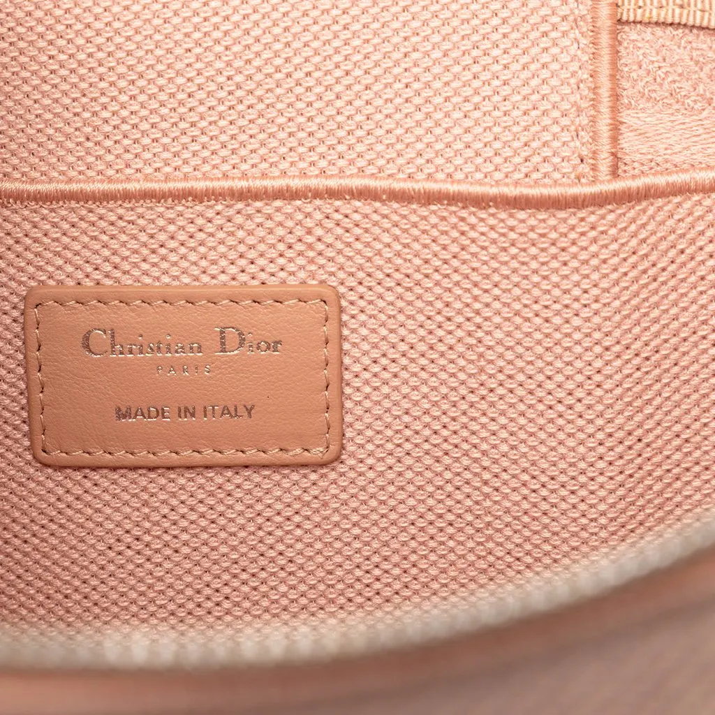 Dior Diortravel Canvas Cannage D Lite Vanity Case Pink Very good - Box View