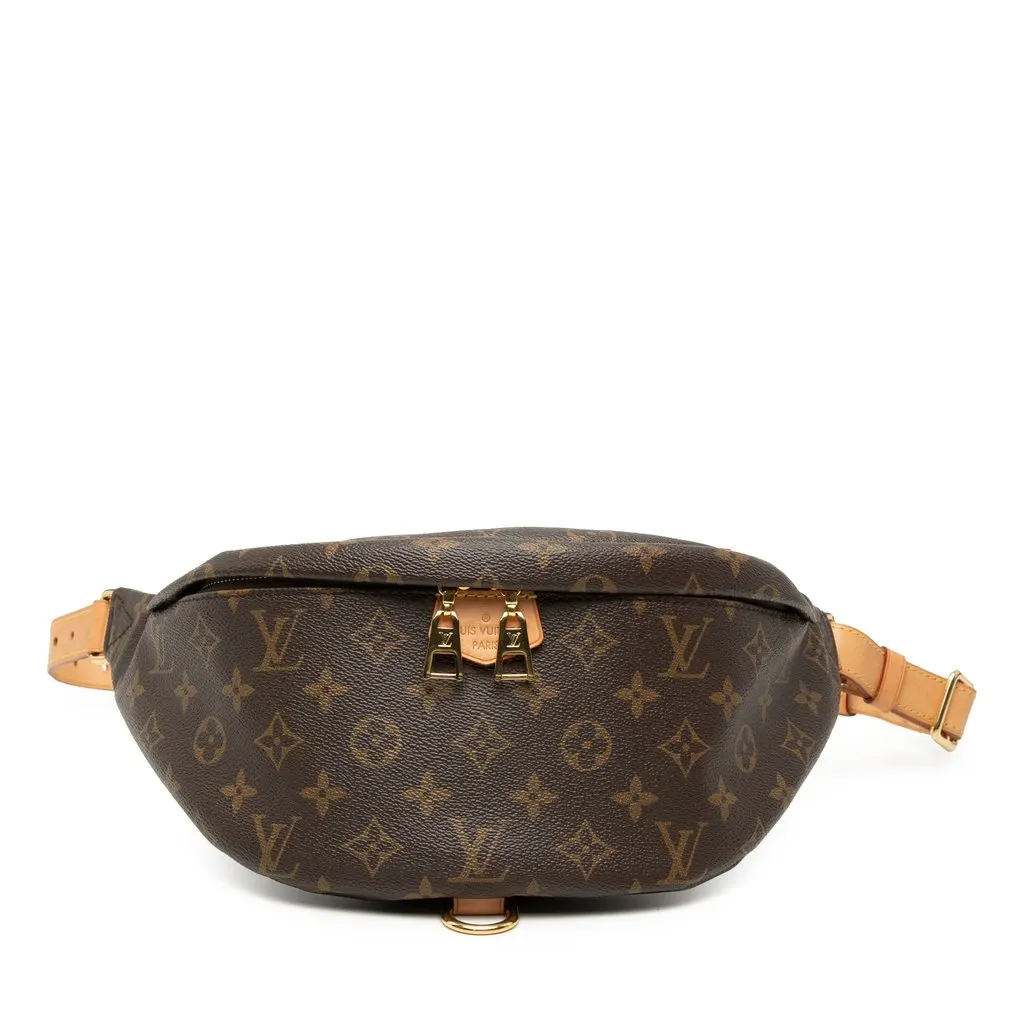 Louis Vuitton Monogram Bumbag Brown Very good - Front View
