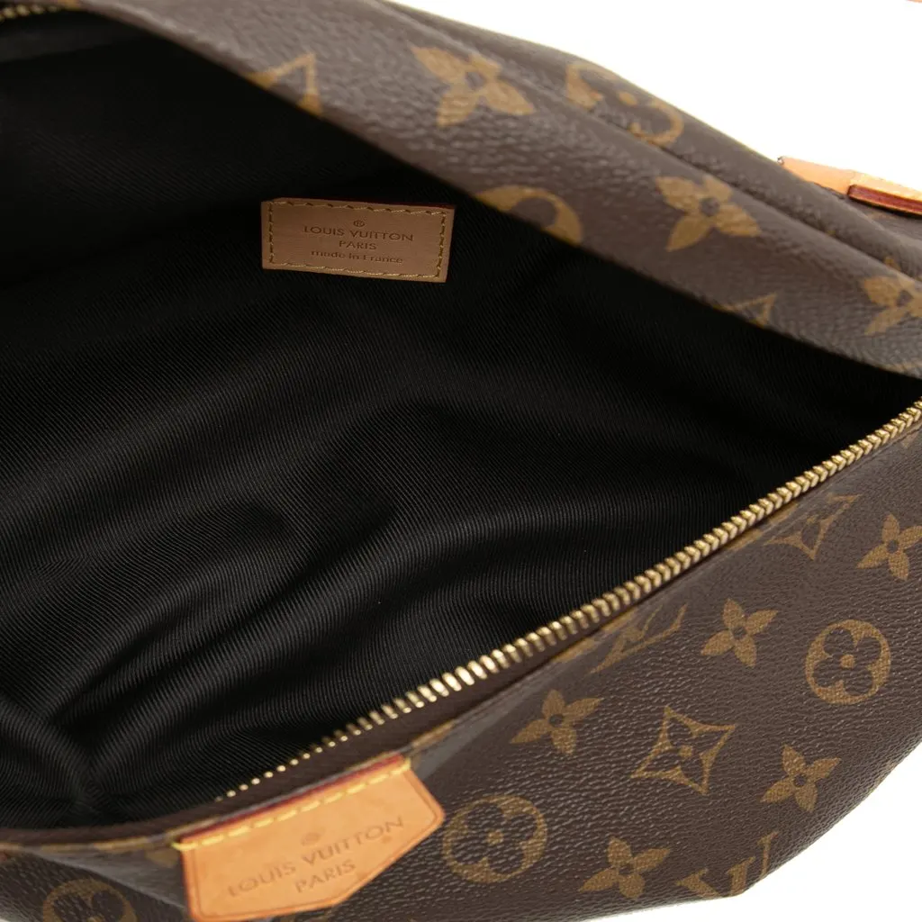 Louis Vuitton Monogram Bumbag Brown Very good - Model View