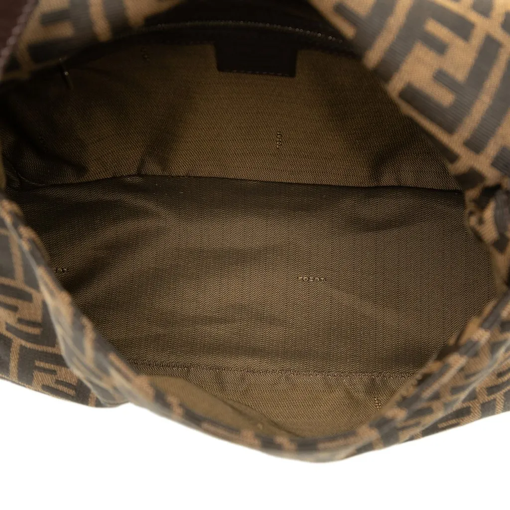 Fendi Zucca Canvas Mamma Forever Brown Canvas Good - Model View