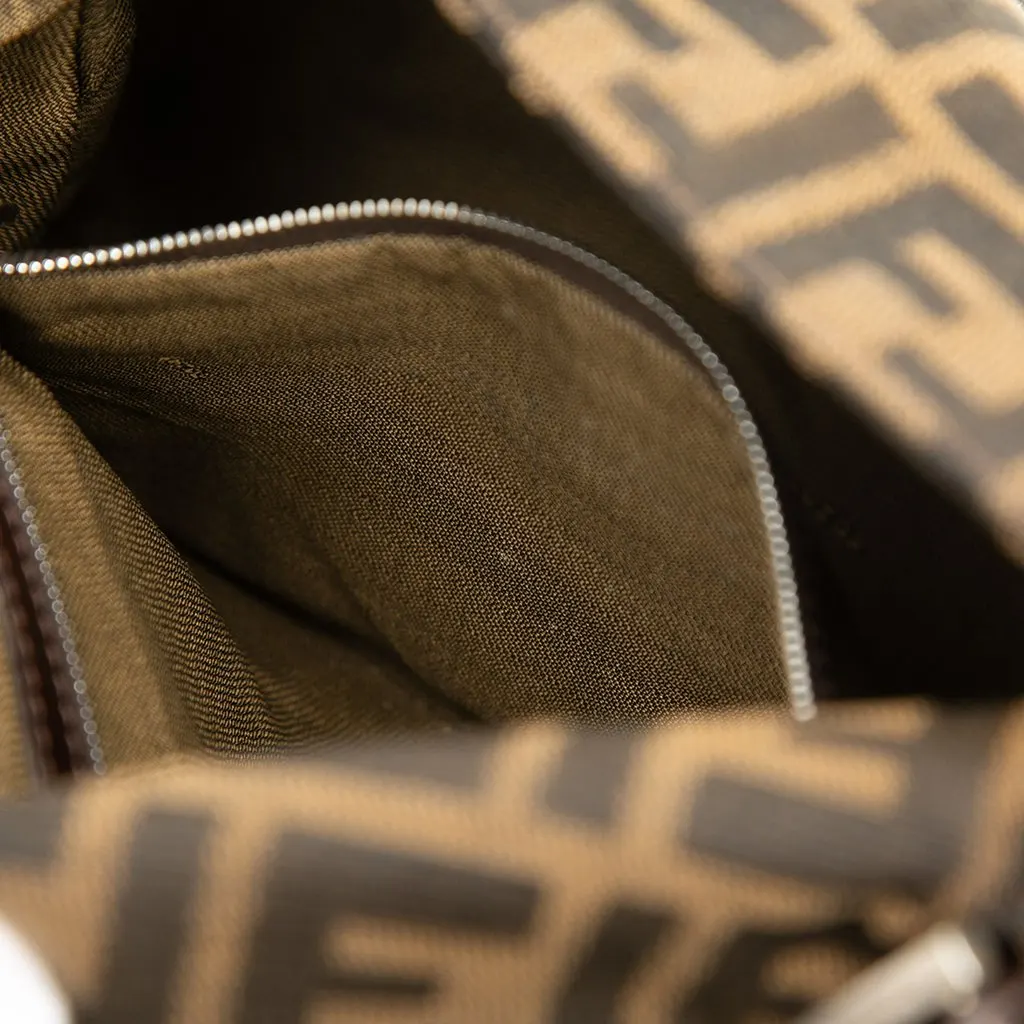 Fendi Zucca Canvas Mamma Forever Brown Canvas Good - Box View