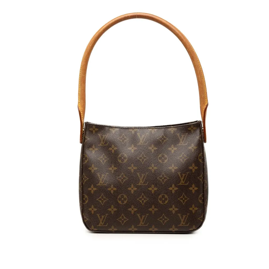 Louis Vuitton Monogram Looping MM Brown Very good - Front View