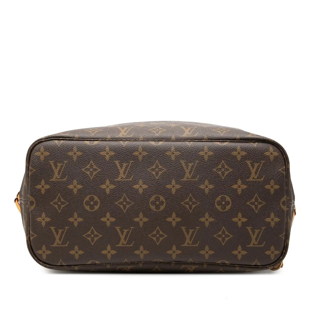 Louis Vuitton Monogram Neverfull MM Brown Very good - Inside View