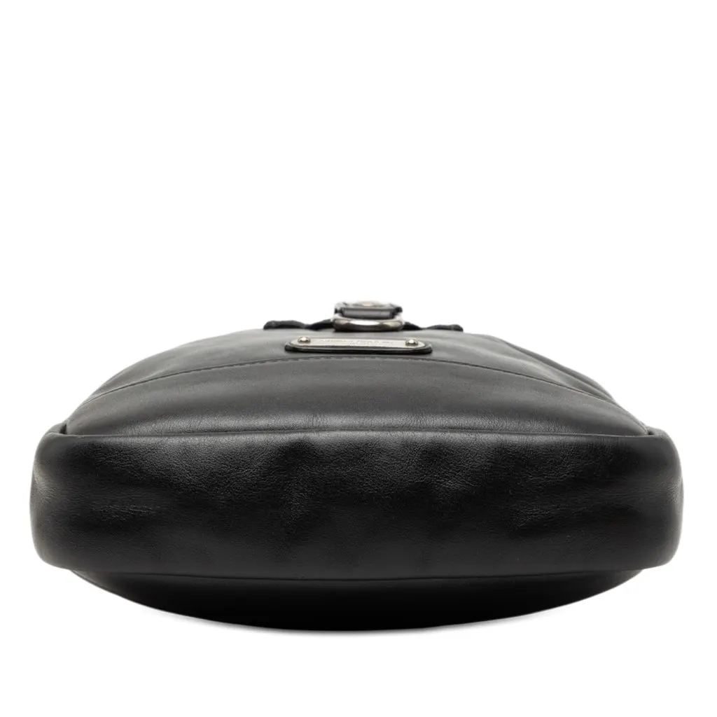 Saint Laurent Calfskin Rivington Crossbody Black Leather Very good - Inside View