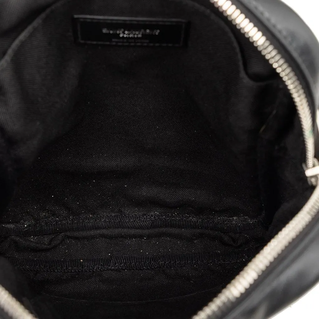 Saint Laurent Calfskin Rivington Crossbody Black Leather Very good - Model View