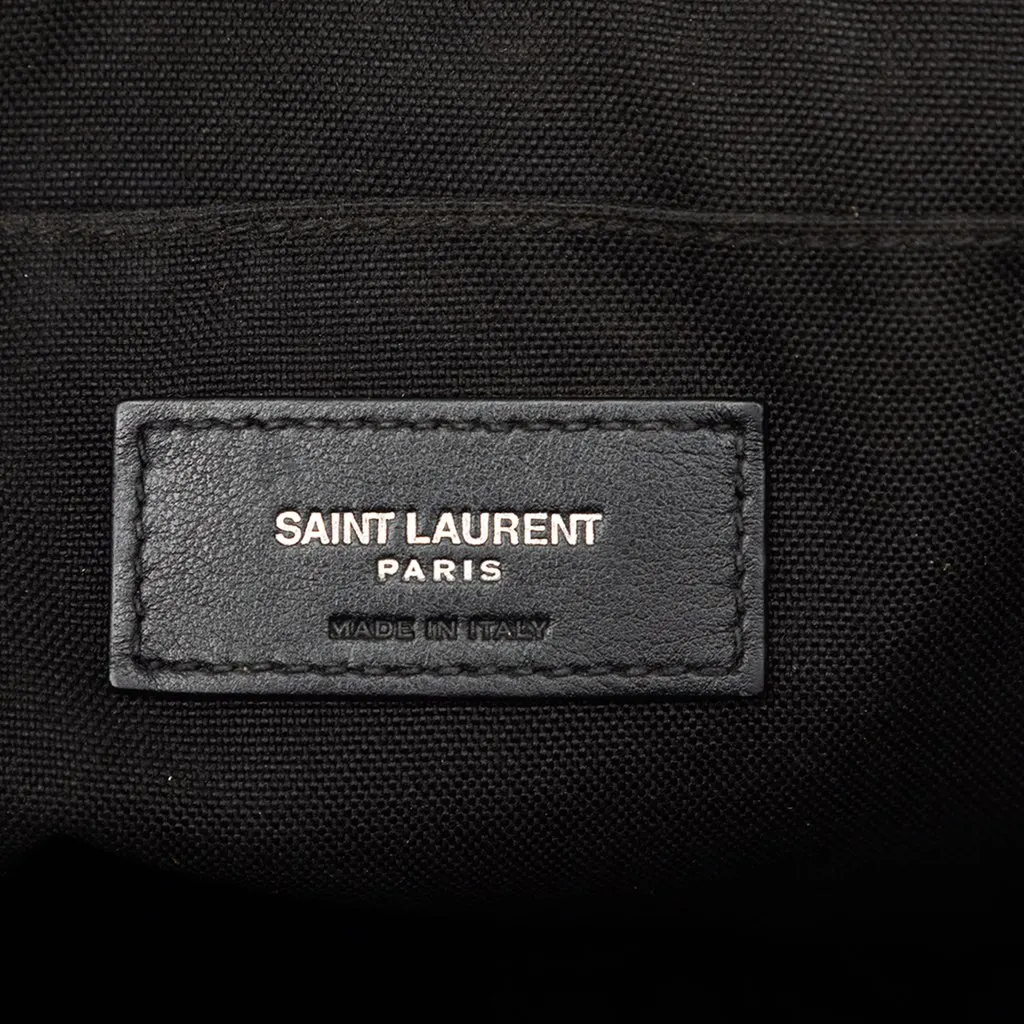 Saint Laurent Calfskin Rivington Crossbody Black Leather Very good - Box View